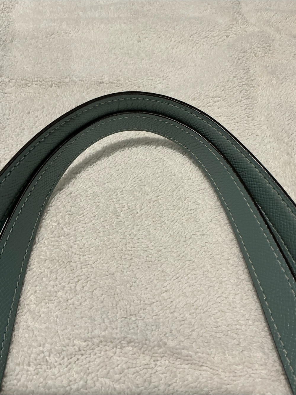 Coach Teal Green Leather Gallery Tote - Picture 11 of 14